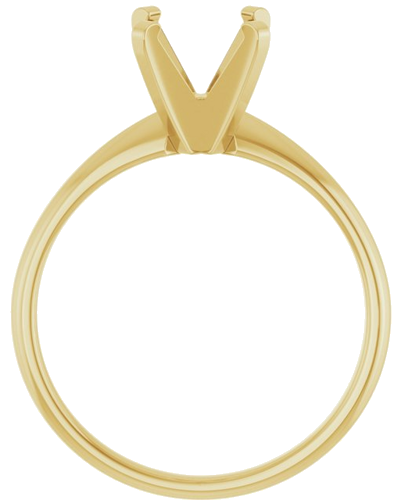 Sužadėtuvių Žiedas „Solitaire“ 14k yellow gold Round 7.6mm (2)
