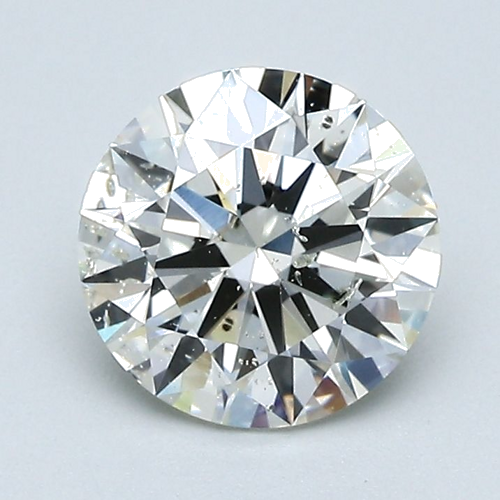 1.51 carat K-SI2 Excellent cut Natūralus Round Deimantas (1)