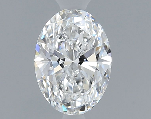 0.4 carat E-VS1 Natūralus Oval Deimantas (1)