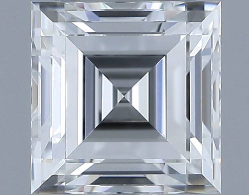 0.5 carat F-VVS1 Natūralus Square Radiant Deimantas (1)