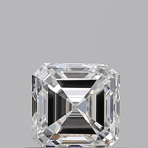 0.5 carat G-SI1 Natūralus Asscher Deimantas (1)