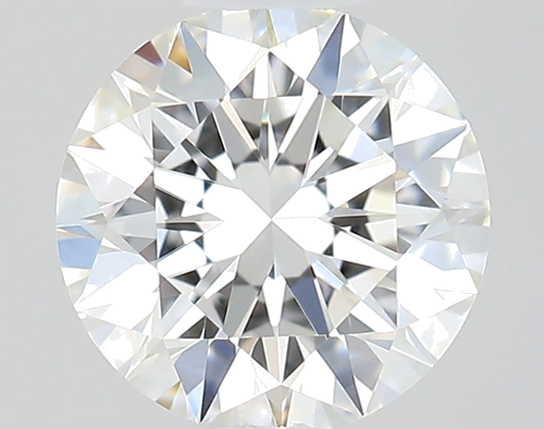 0.5 carat F-VVS1 Excellent cut Natūralus Round Deimantas (1)