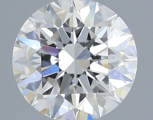 0.46 carat F-VVS1 Excellent cut Natūralus Round Deimantas (1)
