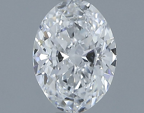 0.7 carat D-VS2 Natūralus Oval Deimantas (1)