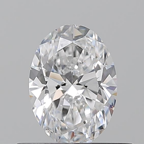 0.5 carat D-VS2 Natūralus Oval Deimantas (1)