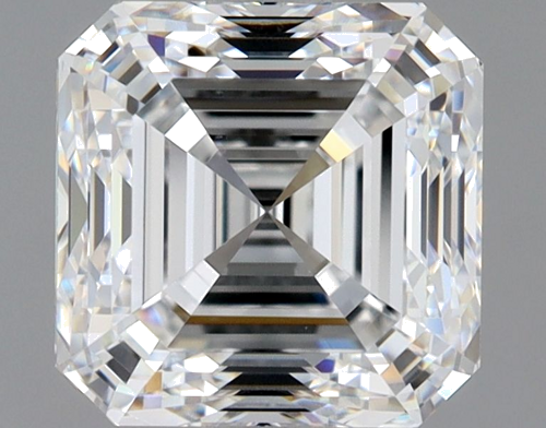 1.9 carat E-VS1 Natūralus Asscher Deimantas (1)
