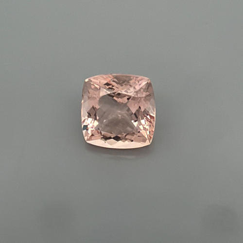 5.38 carat PINK Cushion Morganite (1)