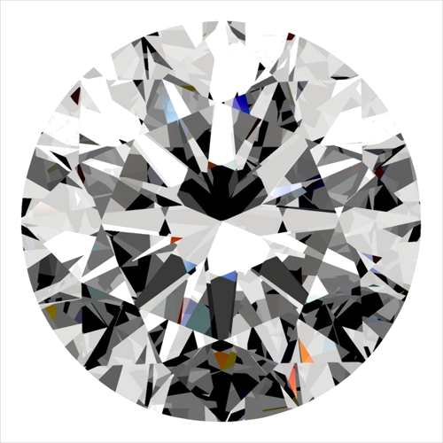 0.3 carat F-VS2 Excellent cut Natūralus Round Deimantas (1)