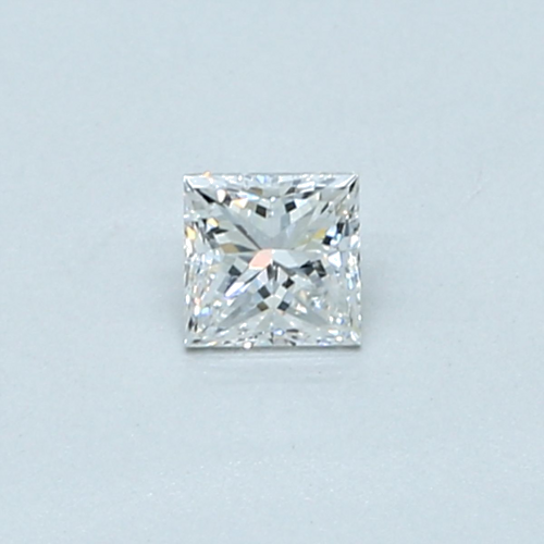 0.23 carat D-VVS2 Natūralus Princess Deimantas (1)