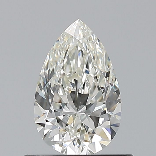 0.6 carat I-VVS1 Natūralus Pear Deimantas (1)