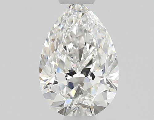 0.51 carat F-VS1 Natūralus Pear Deimantas (1)