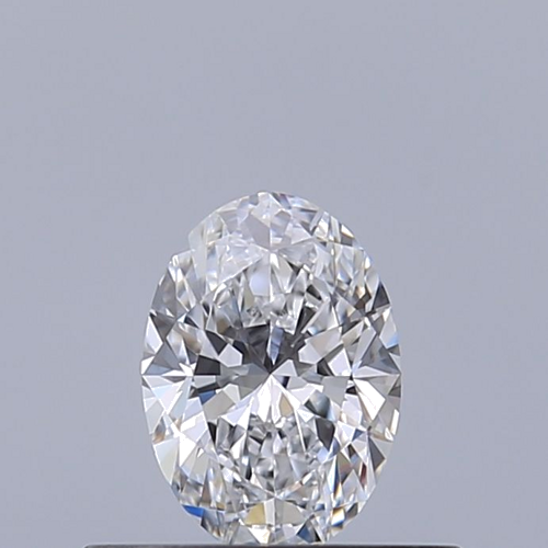 0.33 carat D-VVS2 Natūralus Oval Deimantas (1)