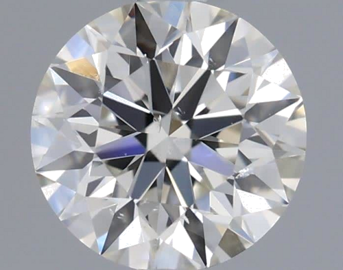 0.5 carat J-SI1 Excellent cut Natūralus Round Deimantas (1)