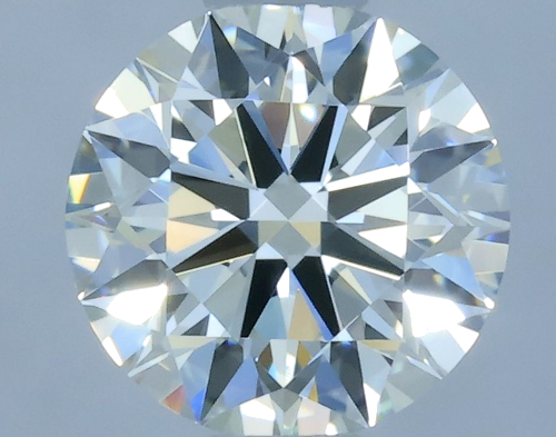 0.52 carat K-IF Excellent cut Natūralus Round Deimantas (1)