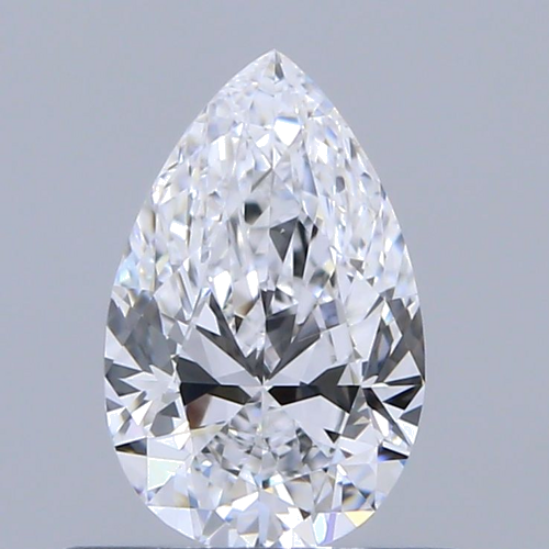 0.51 carat D-VVS1 Natūralus Pear Deimantas (1)