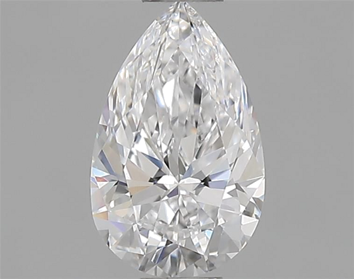 0.45 carat D-VS1 Natūralus Pear Deimantas (1)