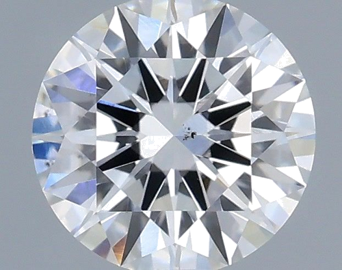 0.44 carat F-SI1 Excellent cut Natūralus Round Deimantas (1)