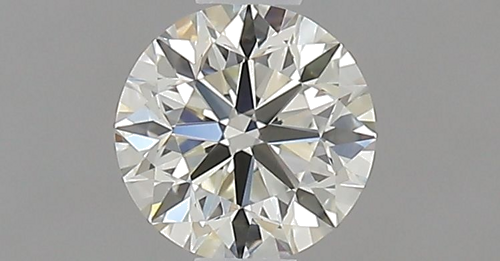 0.5 carat K-VVS2 Very Good cut Natūralus Round Deimantas (1)