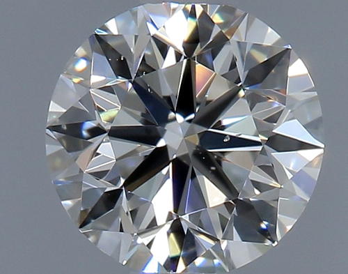 0.5 carat F-SI1 Very Good cut Natūralus Round Deimantas (1)