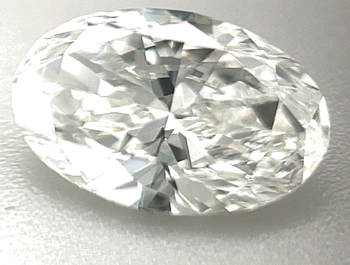 1.02 carat F-IF Natūralus Oval Deimantas (1)