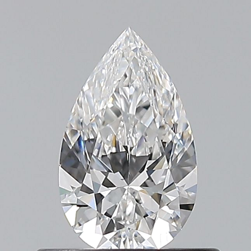 0.5 carat E-VVS1 Natūralus Pear Deimantas (1)