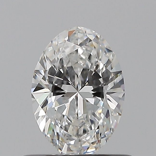 0.5 carat E-VVS2 Natūralus Oval Deimantas (1)