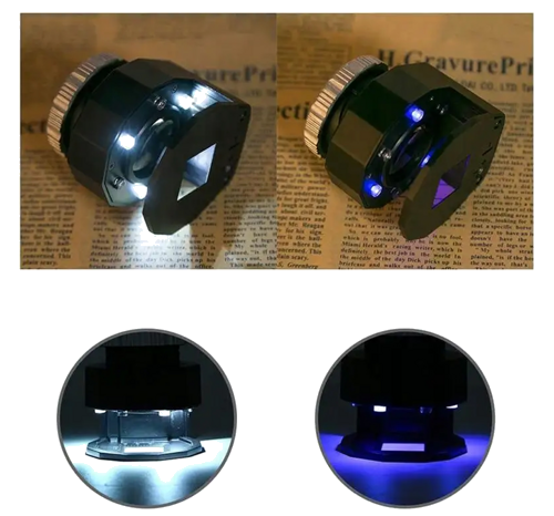 Magnifying Glass with Lighting and 30× Perforation (9)