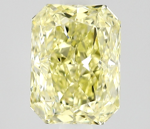 0.58 carat Fancy Yellow-VS1 Natūralus Radiant Deimantas (1)