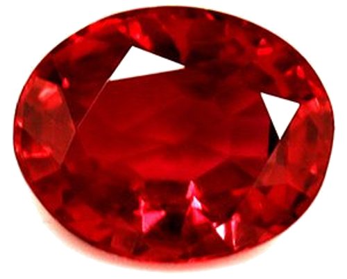 0.68 carat RED Oval Rubinas (1)