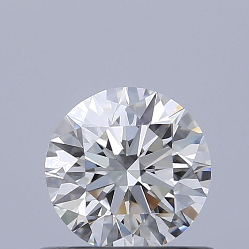 0.5 carat F-VVS2 Excellent cut Natūralus Round Deimantas (1)