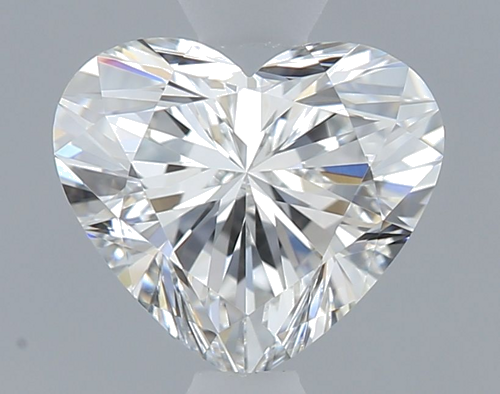 0.65 carat G-VVS1 Natūralus Heart Deimantas (1)