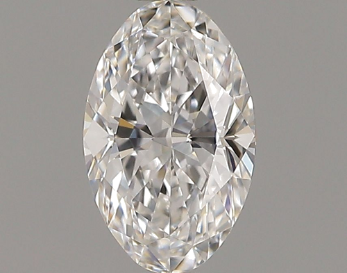 0.56 carat E-VVS2 Natūralus Oval Deimantas (1)