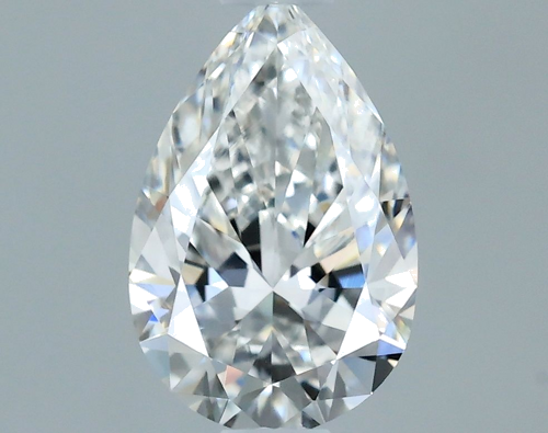 0.56 carat F-VS1 Natūralus Pear Deimantas (1)