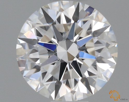 0.6 carat F-VS1 Excellent cut Natūralus Round Deimantas (1)
