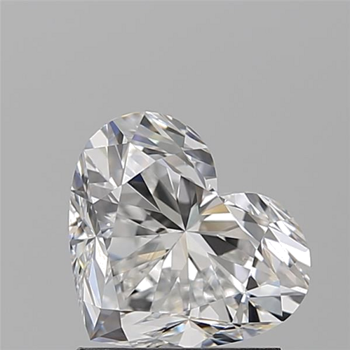1.5 carat E-VVS2 Natūralus Heart Deimantas (1)