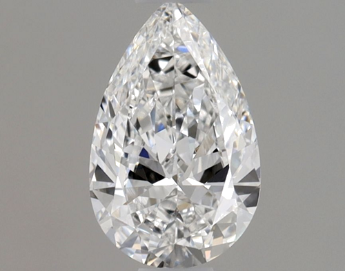 0.5 carat E-VVS1 Natūralus Pear Deimantas (1)