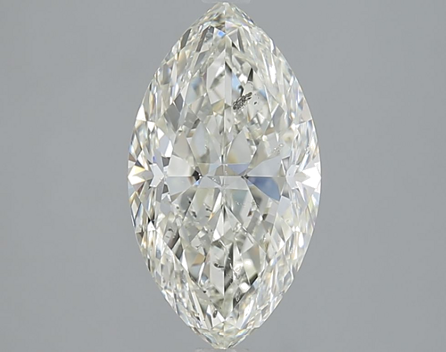 2.5 carat K-SI2 Natūralus Marquise Deimantas (1)