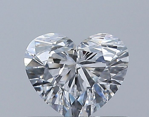 0.5 carat D-SI2 Natūralus Heart Deimantas (1)
