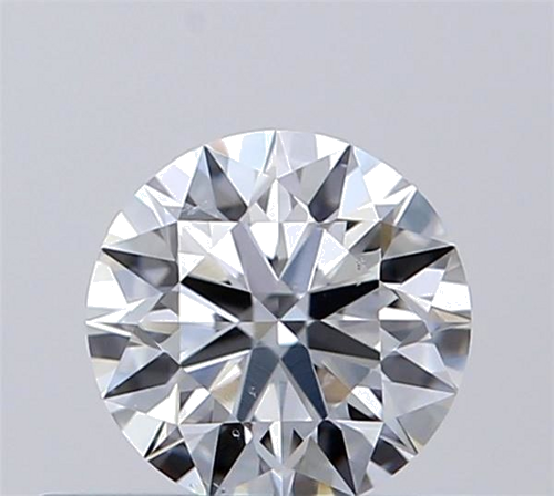0.42 carat F-SI1 Excellent cut Natūralus Round Deimantas (1)