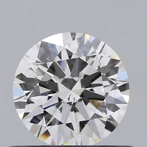 0.5 carat F-SI1 Excellent cut Natūralus Round Deimantas (1)