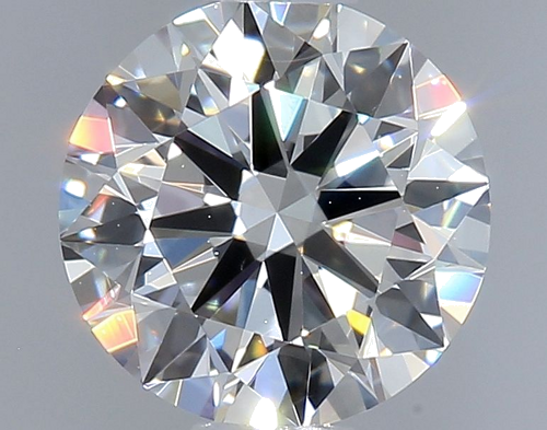 0.5 carat D-VS2 Excellent cut Natūralus Round Deimantas (1)