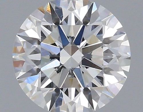 0.46 carat F-IF Excellent cut Natūralus Round Deimantas (1)