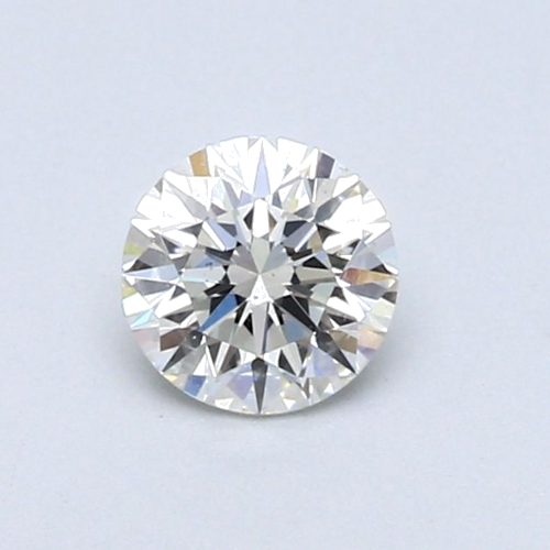 0.46 carat I-SI1 Very Good cut Natūralus Round Deimantas (1)