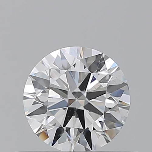 0.5 carat F-SI1 Excellent cut Natūralus Round Deimantas (1)