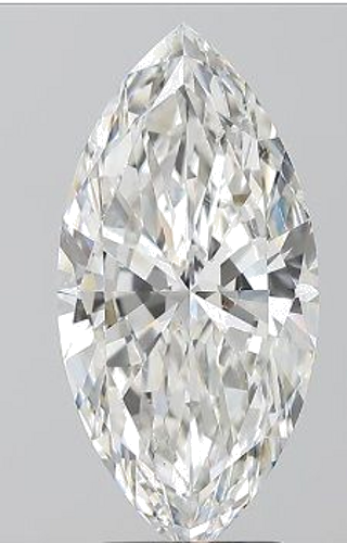 3.5 carat F-SI2 Natūralus Marquise Deimantas (1)