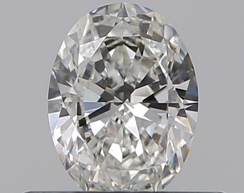 0.4 carat F-VS1 Natūralus Oval Deimantas (1)