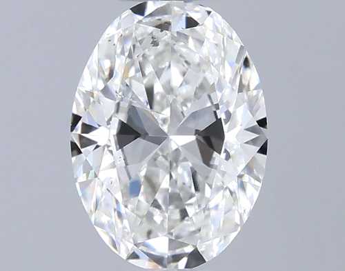 0.4 carat G-SI2 Natūralus Oval Deimantas (1)