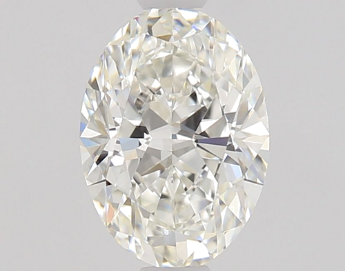 0.7 carat H-VVS1 Natūralus Oval Deimantas (1)