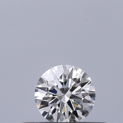0.19 carat F-VVS1 Excellent cut Natūralus Round Deimantas (1)