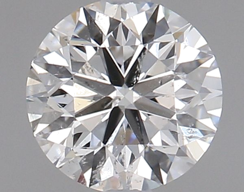 0.6 carat F-SI2 Very Good cut Natūralus Round Deimantas (1)
